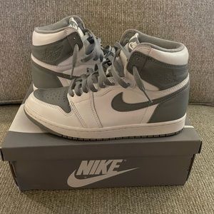 Men’s Jordan one high OG stealth grey.US men’s size 9